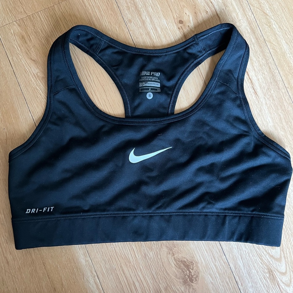 Nike Pro Dri-FIT Black Sports Bra